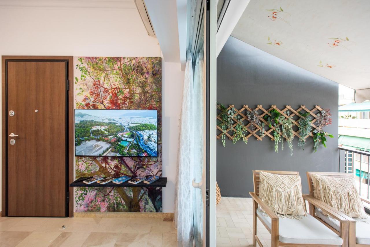 Blue Ark Boho Stay At Acropolis Athens Exterior photo